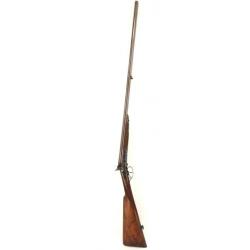 FUSIL DE CHASSE A PERCUSSION CENTRALE CANON DAMAS BERNARD CALIBRE 24/65 75CM BOUNIN MARSEILLE 1845-1