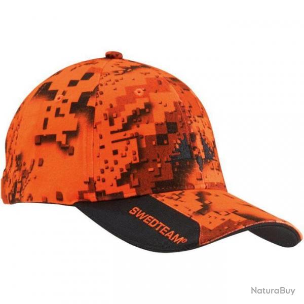 Casquette de chasse SWEDTEAM RIDGE Camo Desolve Fire