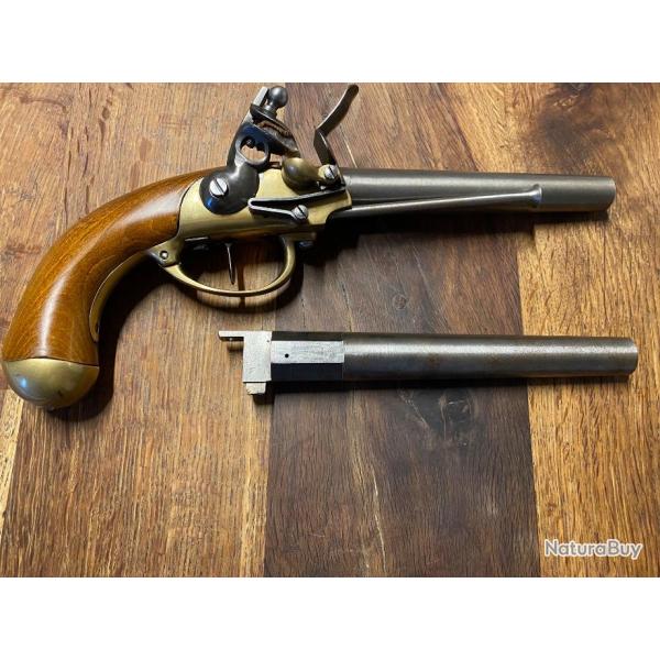 Pistolet 1777 avec 2 canons