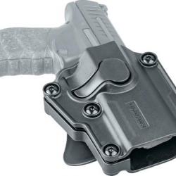 HOLSTER PADDLE POLYMERE UNIVERSEL RETENTION BOUTON