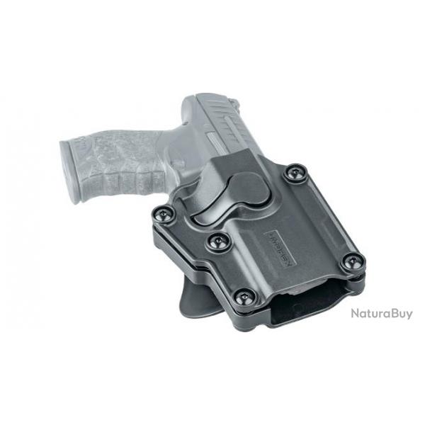 HOLSTER PADDLE POLYMERE UNIVERSEL RETENTION BOUTON