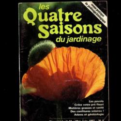 les quatre saisons du jardinage  bimestriel 44 mai juin 1987