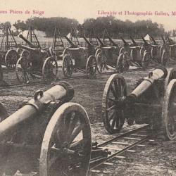 CPA - MOURMELON CAMP de CHALONS Les Grosses Pièces de Siège