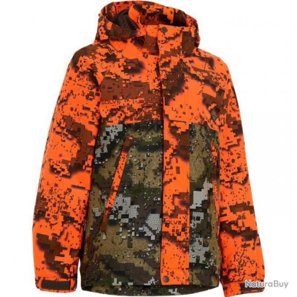 Veste Camo orange enfant SWEDTEAM RIDGE JUNIOR