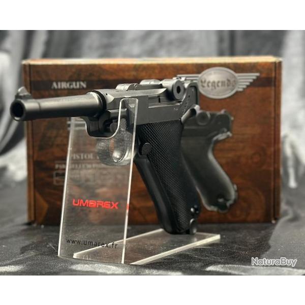 PISTOLET P08 LEGEND CO2 CAL BB/4.5MM