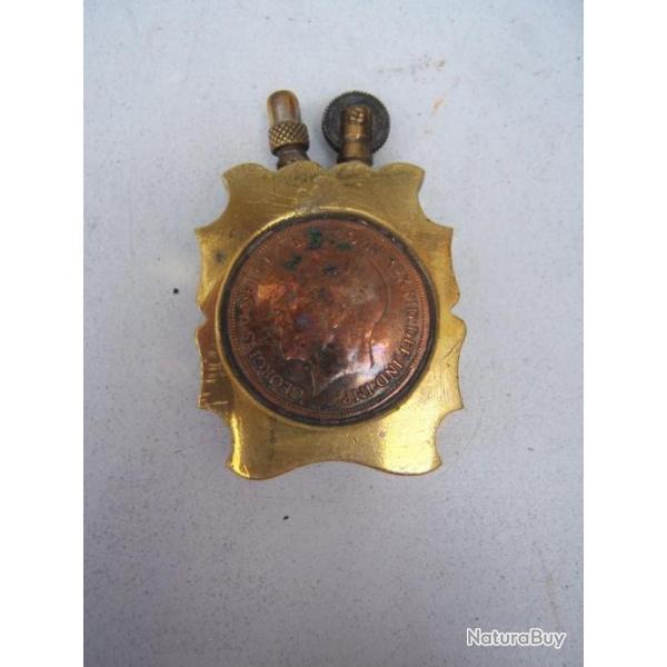 N1 BRIQUET  TRAVAIL DE POILU tranche WW1  Trench Art 14-18