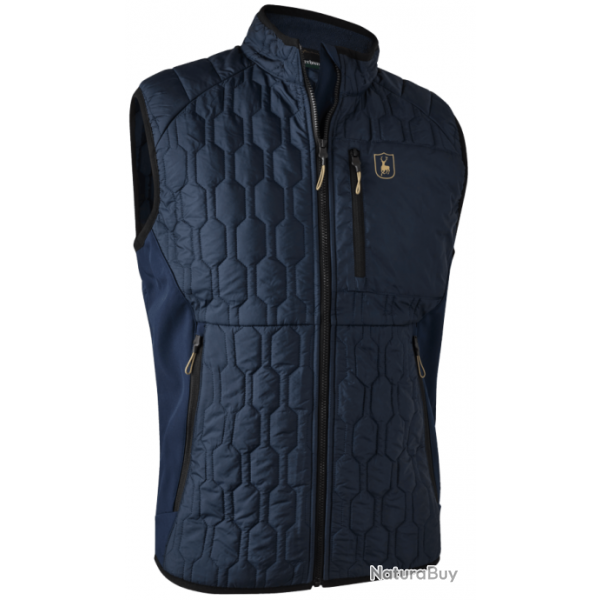 Gilet Mossdale Quilted bleu Deerhunter