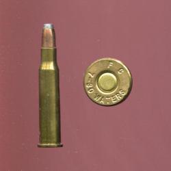 7-30 Waters -  RARE calibre Wildcat USA produit par FEDERAL - marquage : F C  7-30 WATERS