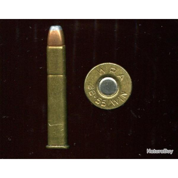 .38-55 Winchester - production Winchester WRA - balle cuivre pointe plomb mplate