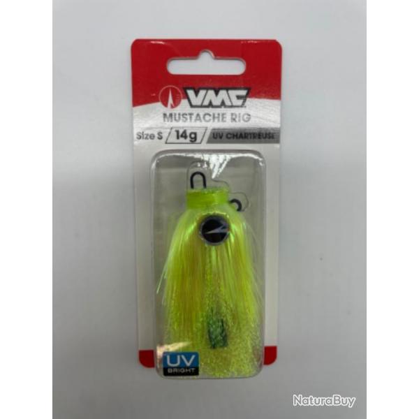 Tte plombe VMC mustache rig UV chartreuse 14gr