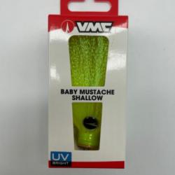 Tête plombée VMC baby mustache shallow 18gr UV chartreuse