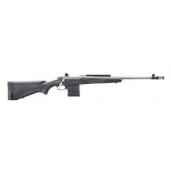 Carabine Ruger Gunsite Scout inox M77-GS 308W - crosse lamellé-collé