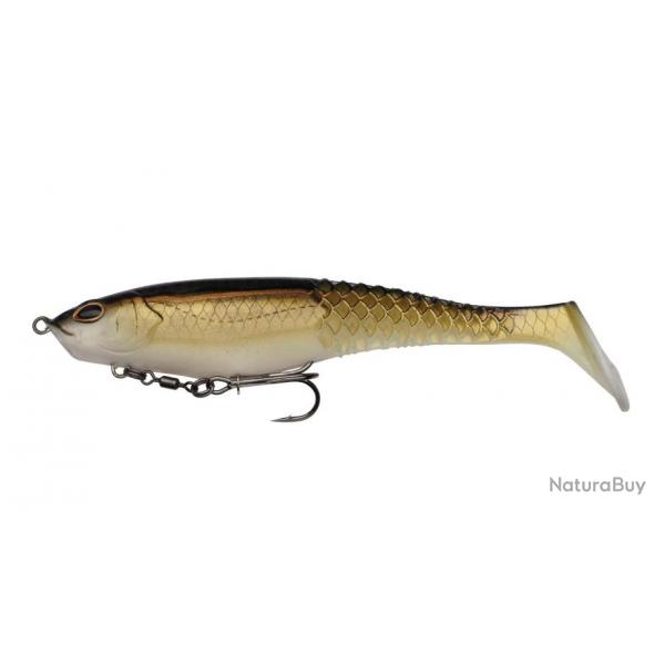 Leurre Souple Berkley Powerbait Cullshad Shallow 15cm 15cm 34g Gold Shad