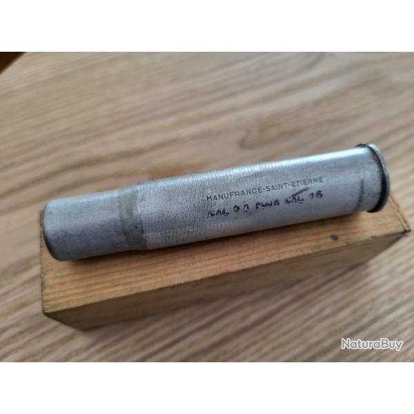 Ancien  Tube rducteur " MANUFRANCE" calibre 14 pour calibre 16 .