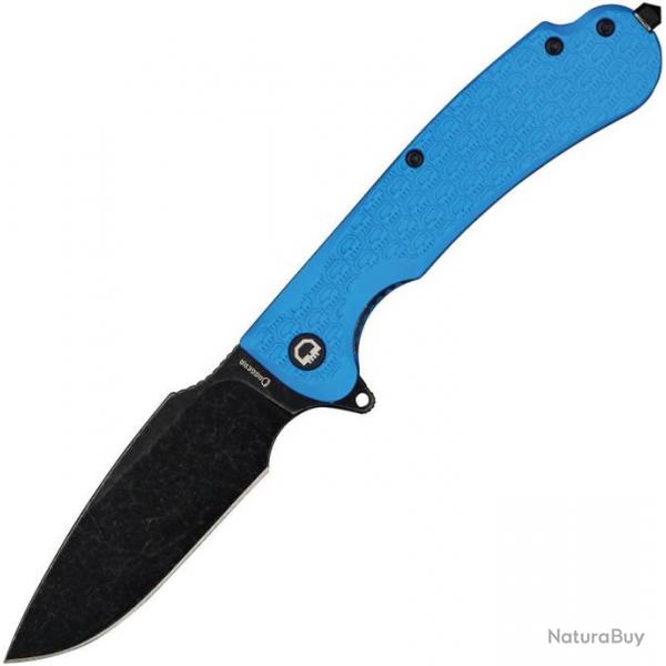 Couteau Pliant Daggerr Fielder Blue Manche FRN Lame Acier 8Cr14MoV BLK Liner Lock DGRFDFBLBW