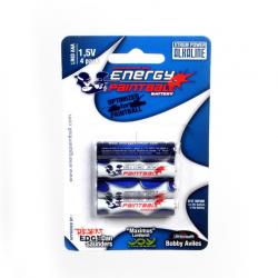 Batteries Energy Paintball Pack de 4 Aaa Alkaline (LR03)