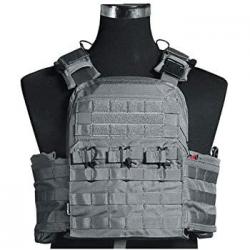 Veste Tactique Modulable Plate Carrier Heavy Version - Grey Wolf - Emerson