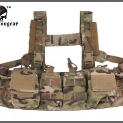 Veste Porte chargeurs Easy Chest Rig - Multicam- 500D - Emerson