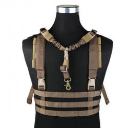 Veste Legere Molle Low profile Chest Rig - Coyote - Emerson