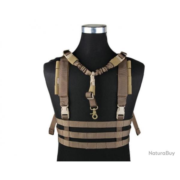 Veste Legere Molle Low profile Chest Rig - Coyote - Emerson