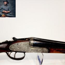 (2460) Fusil De Chasse Juxtaposé A Platines Artisan Espagnol Cal.12/70 - OCCASION