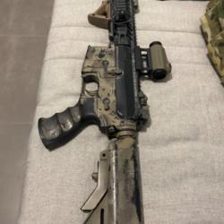 Replique VLTOR M4 VIS CQB AEG King Arms Elite Custom achat direct