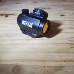 Red Dot Mini Dot Sight Point Rouge Swiss Arms