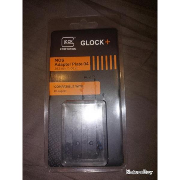 Plaque adaptatrice pour glock