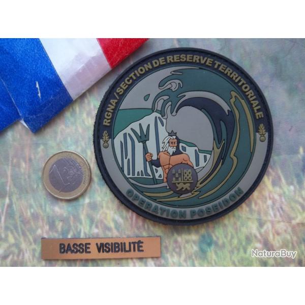 cusson PVC collection militaire mission Posidon section rserve territoriale