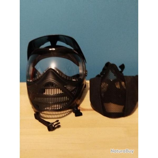 casque et protection bouche PAINTBALL