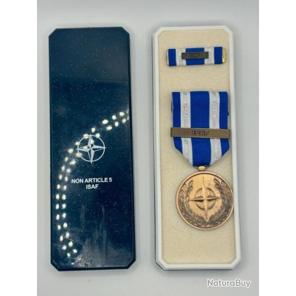 (87.003) Mdaille de l'OTAN Non-Article 5 pour la ISAF