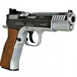 PISTOLET TANFOGLIO BUZZ CHROME CAL 40SW CANON COMPENSE