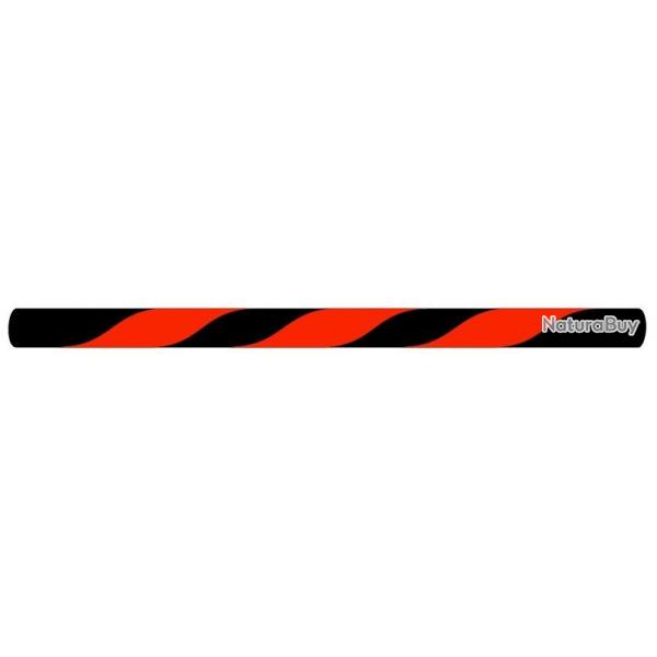 FLEX - Corde Classique 8125/CARRERA 99 Target 14 NOIR - ROUGE FLUO 66" - 159 cm