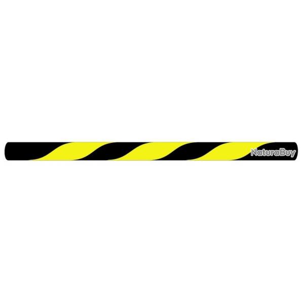 FLEX - Corde Classique 8125/CARRERA 99 Target 14 NOIR - JAUNE FLUO 66" - 159 cm