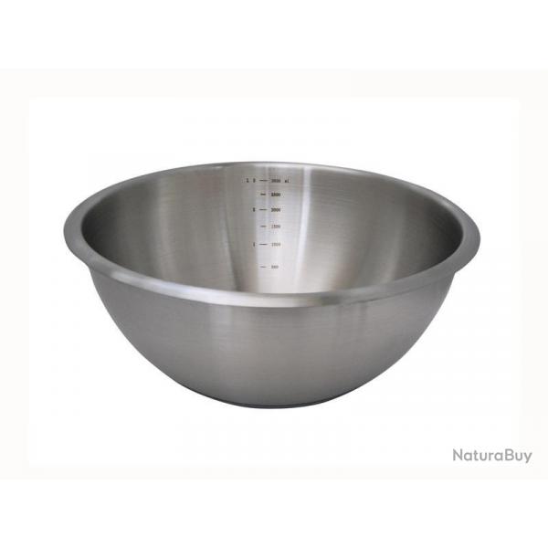 BASSINE DEMI-SPHERIQUE DE BUYER  20 CM INOX