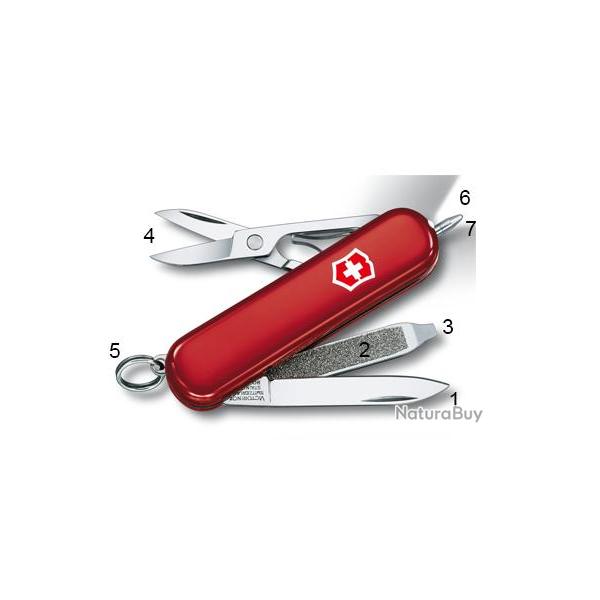 COUTEAU VICTORINOX SIGNATURE LITE ROUGE 6226