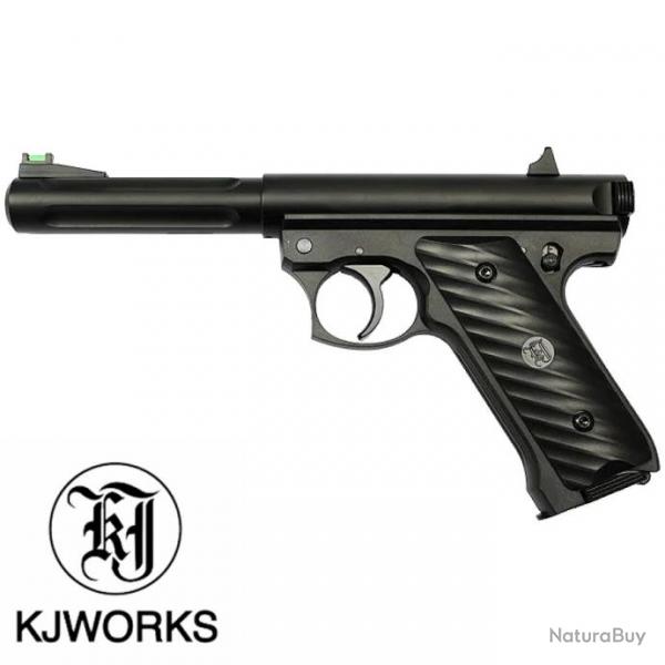 Pistolet CO2 MK2 KJ Works - Puissant, Semi-Automatique, 480 FPS