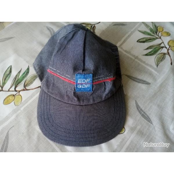 VEnd ancienne casquette edf gdf occasion sans prix de rserve