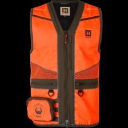 Gilet Wildboar Pro Blaze Waiscoat Orange Blaze/brown Harkila