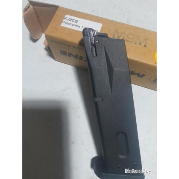 Chargeur airsoft m9 kjworks gas