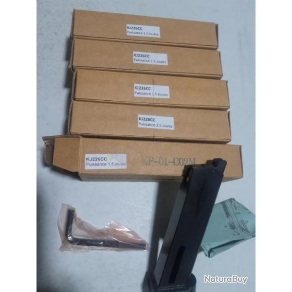 Chargeur airsoft p226 kjworks kp01