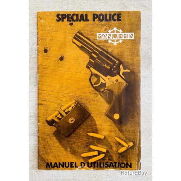 Notice Revolver Manurhin SPECIAL POLICE