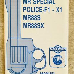 Notice Revolver Manurhin MR SPECIAL POLICE