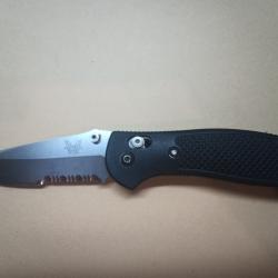 Benchmade Griptilian 551-S30V couteau de poche, Mel Pardue design