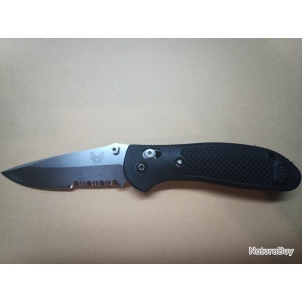 Benchmade Griptilian 551-S30V couteau de poche, Mel Pardue design