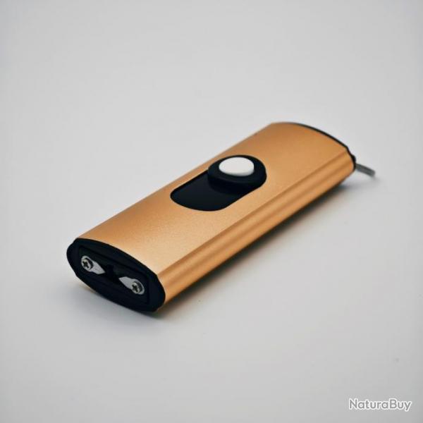 Taser Santo d'or ( Gravure personnalise gratuite )