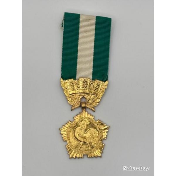 (103.002) Mdaille d'honneur dpartementale et communale