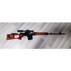 Crosse et Garde-main Bois SVD Dragunov