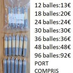 96 BALLES PAPIER 44/451-454 1.10 à 2g PN SOUS VIDE PORT GRATUIT (6 gratuites à partir de 50)