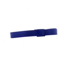 Ceinture Toile Bleu Marine 30 mm Réglable Metal free